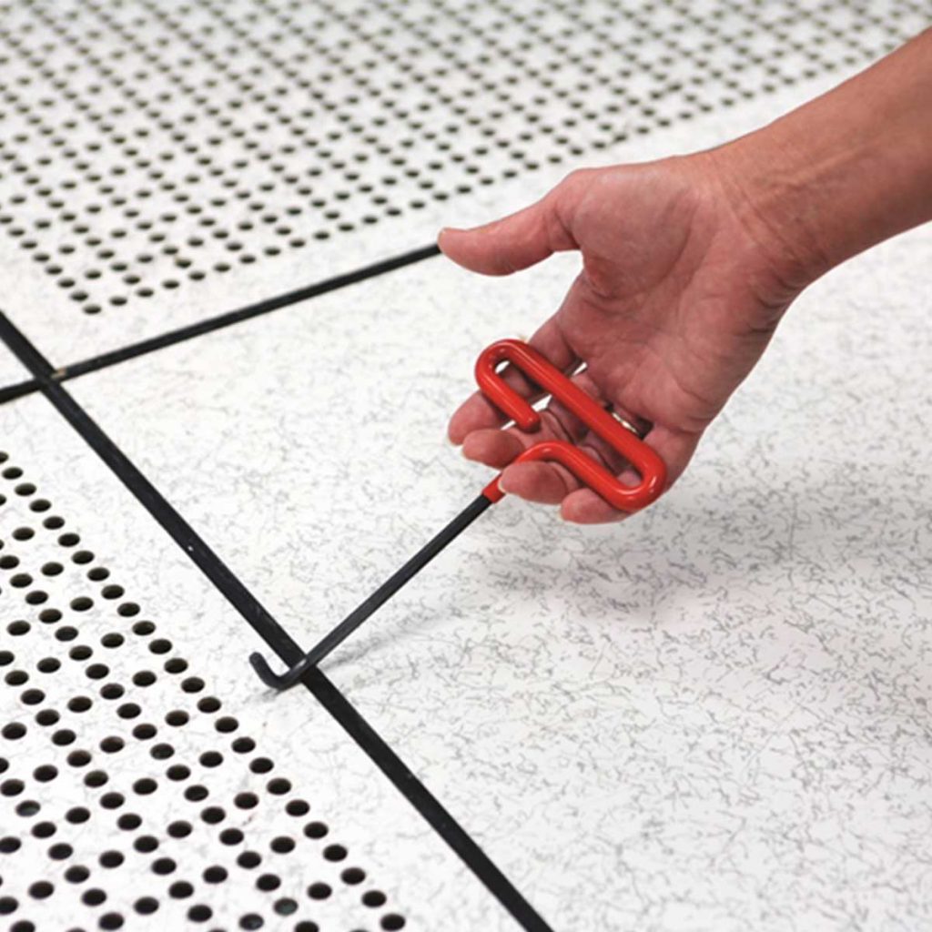 Perforated Raised Floor Tile Puller - Data Center Floor Tiles