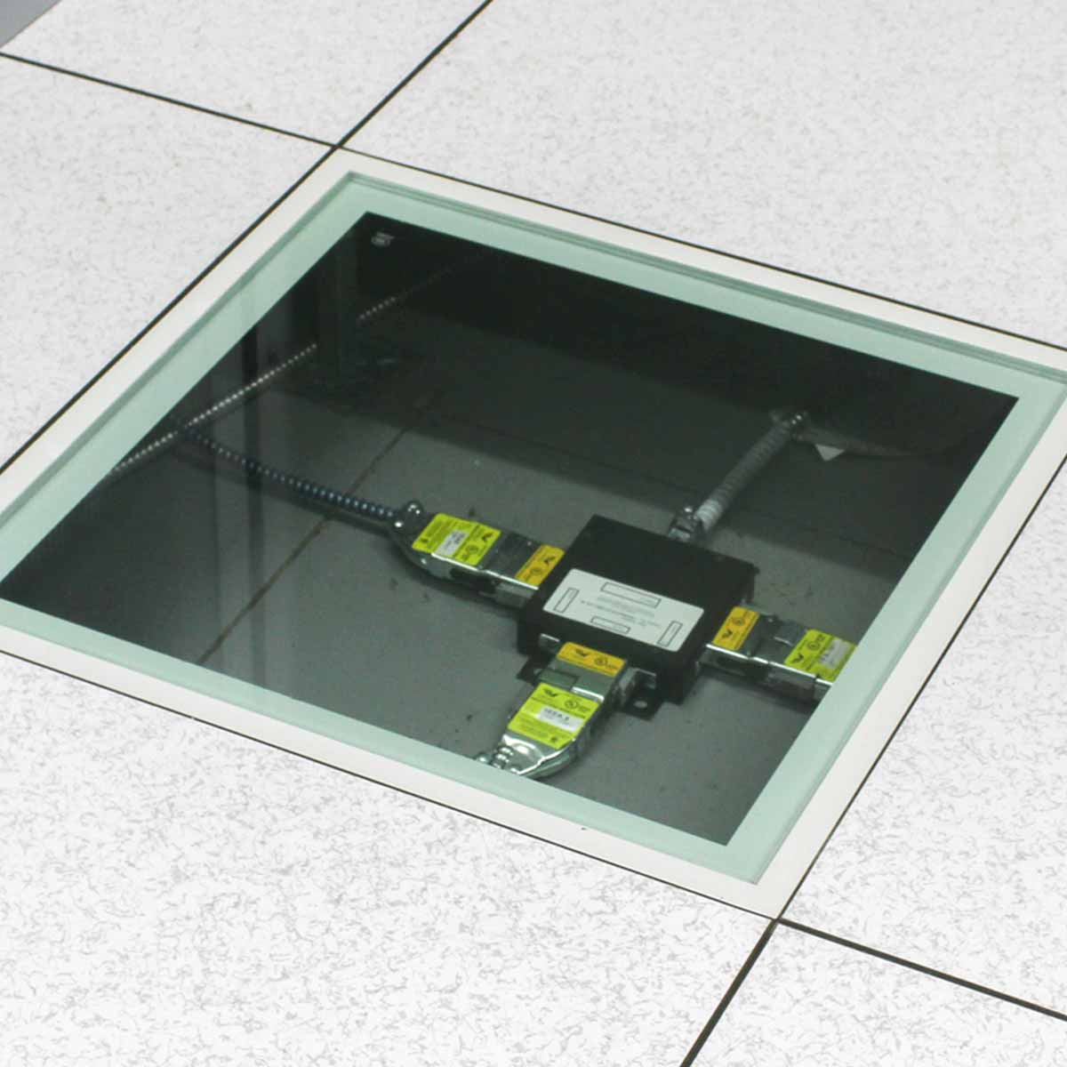 See Through Clear Data Center Floor Panel