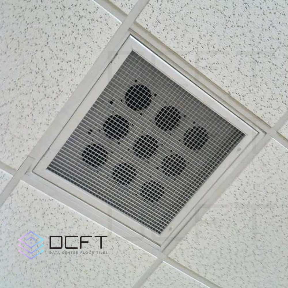 Drop Ceiling Grid Fan Tray Exhaust Vent System for 2x2 - Image 2