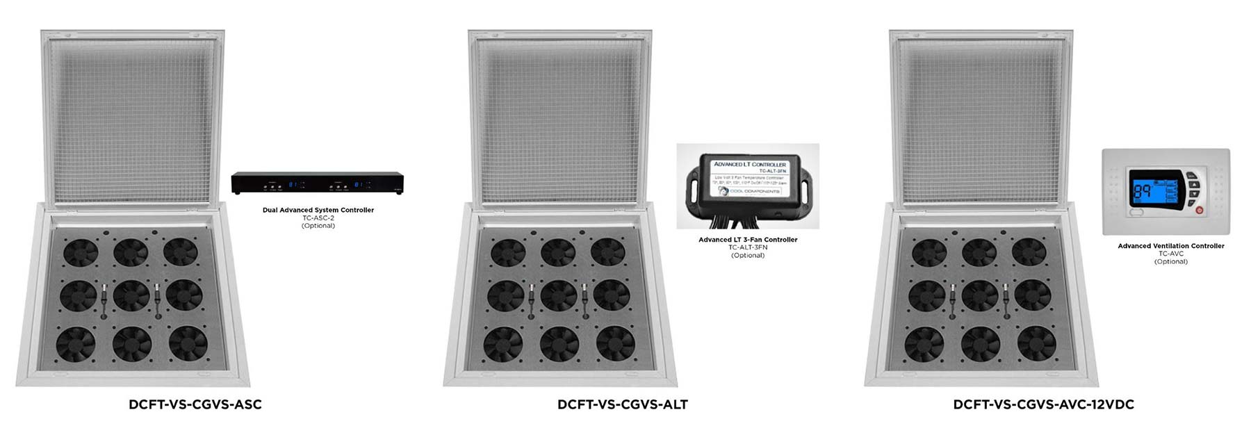Drop Ceiling Fan Tray Models