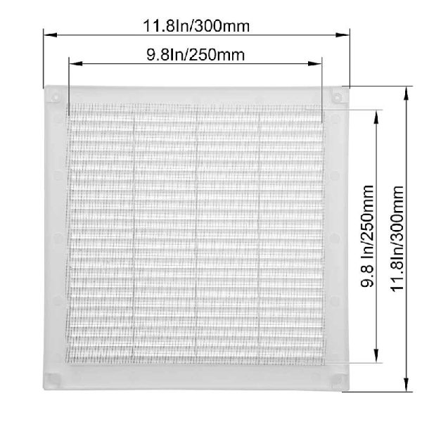 Server Closet Wall Room Vent System
