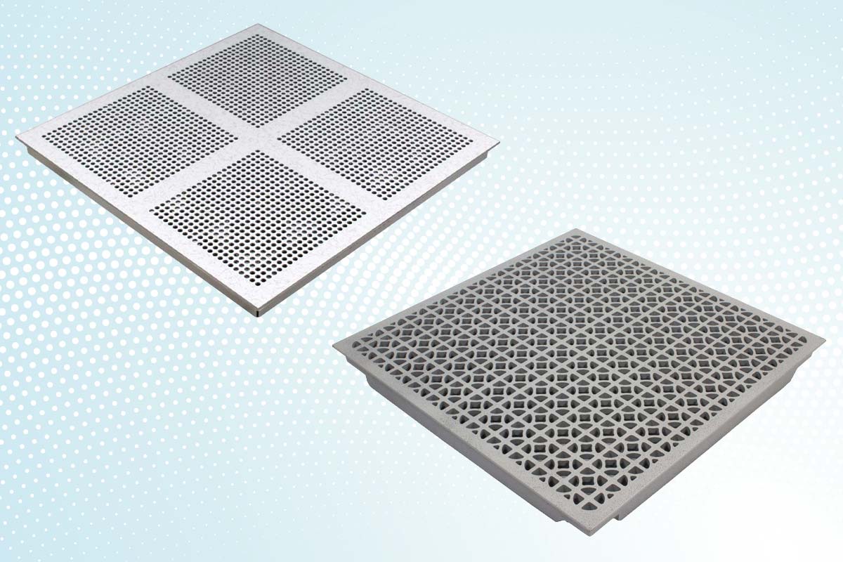 Perforated Raised Floor Panel vs Air Grate