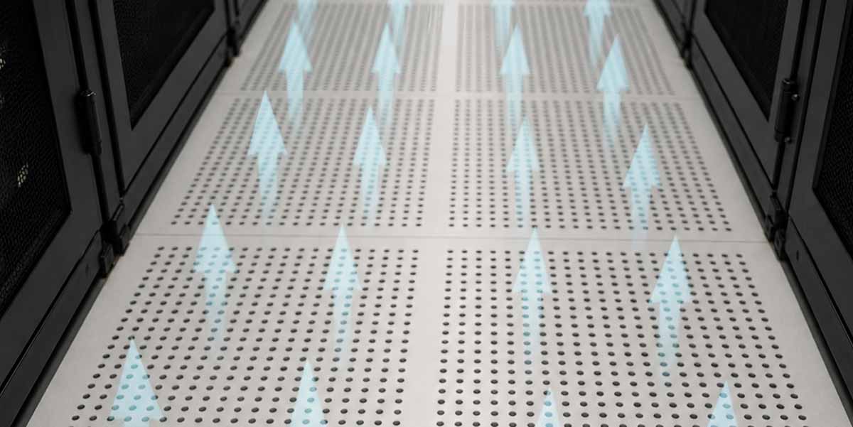 False Fake Access Floor Data Center